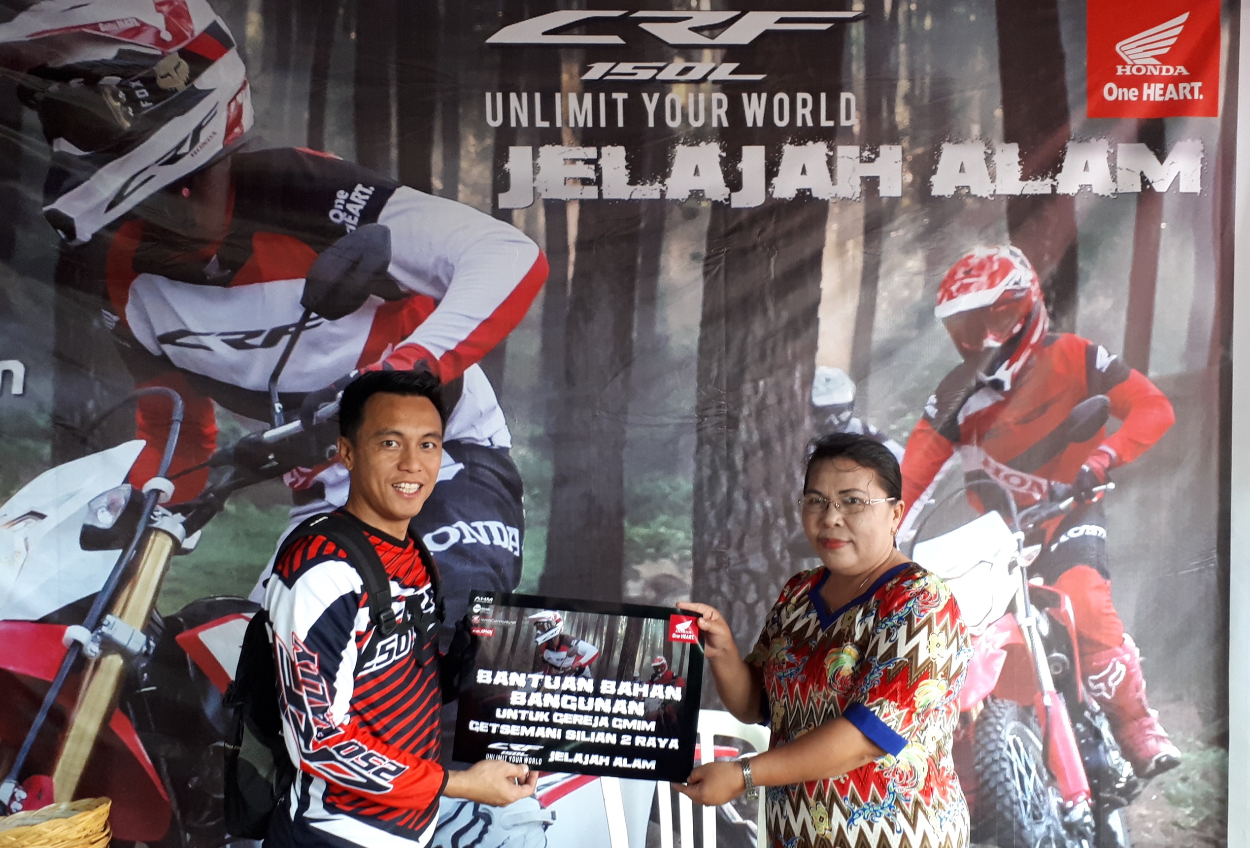 Honda Community - CRF150L Jelajah Alam Minahasa Tenggara bersama